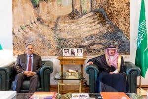 بمناسبة انتهاء فترة عمله.. نائب وزير الخارجية يستقبل سفير الهند لدى المملكة
