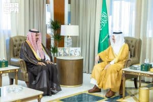 نوّه بأدوارها المجتمعية والإنسانية.. أمير المنطقة الشرقية يستقبل الرئيس التنفيذي لمؤسسة “إخاء” وعددًا من أعضائها