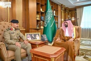 تسلَّم تقريرها الإحصائي لعام 1447هـ.. أمير جازان يستقبل قائد قوة أمن المنشآت بالمنطقة