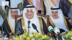 أمير تبوك يحضر حفل أهالي المنطقة احتفاءً بعودته من رحلته العلاجية