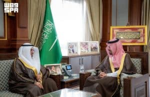 بمناسبة تكليفه حديثا.. أمير المدينة المنورة يستقبل رئيس النيابة العامة بالمنطقة