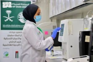 عيادات مركز الملك سلمان للإغاثة تقدّم خدماتها الصحية لأكثر من 7800 حالة في مخيم الزعتري