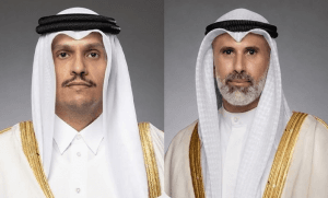 رئيس الوزراء القطري ووزير الخارجية الكويتي يبحثان آخر المستجدات الإقليمية