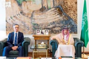 نائب وزير الخارجية يستقبل سفير اليابان لدى المملكة