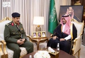 نائب أمير نجران يلتقي مدير السجون المكلّف بالمنطقة