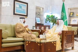 نائب أمير الرياض يستقبل مدير فرع صندوق التنمية الزراعية بالمنطقة