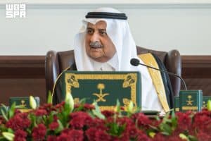 أمير تبوك يرأس الجلسة الافتتاحية للدورة الأولى لمجلس المنطقة