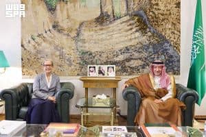 نائب وزير الخارجية يستقبل سفيرة السويد لدى المملكة