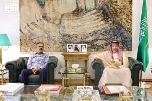 نائب وزير الخارجية يستقبل سفير سنغافورة لدى المملكة