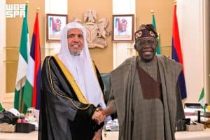 الرئيس النيجيري يستقبل أمين عام رابطة العالم الإسلامي