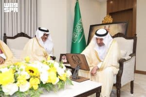 أمير نجران يدشن عددًا من المشروعات التطويرية بنادي الأخدود الرياضي