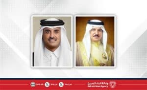 ملك البحرين يبحث هاتفيًا مع أمير دولة قطر آخر التطورات الإقليمية والدولية