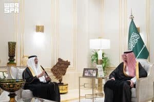 نائب أمير الباحة يلتقي الرئيس التنفيذي لمركز تنمية الغطاء النباتي ومكافحة التصحر