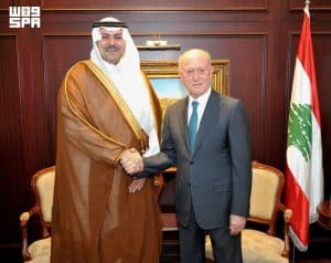 سفير المملكة في لبنان يلتقي النائب اللبناني أشرف ريفي