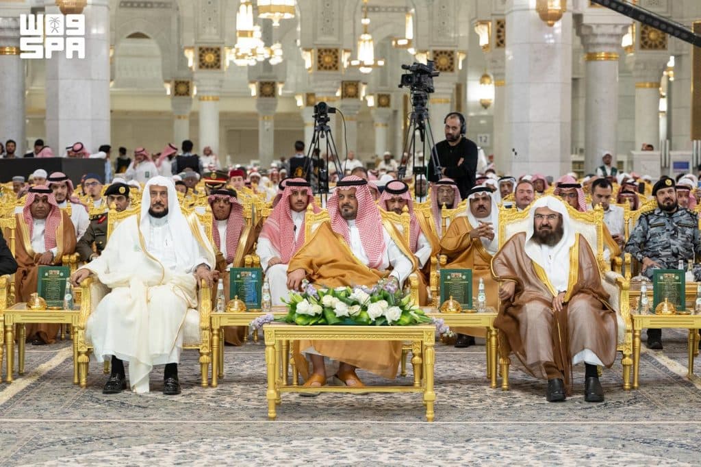 تحت رعاية خادم الحرمين ونيابة عنه.. نائب أمير مكة يكرّم الفائزين بمسابقة الملك عبدالعزيز الدولية لحفظ القرآن الكريم