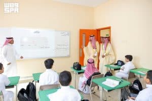 نائب أمير الجوف يشهد انطلاقة العام الدراسي الجديد