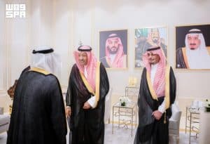 أمير منطقة الباحة يستقبل بحضور نائبه أعضاء مجلس المنطقة المعينين حديثًا