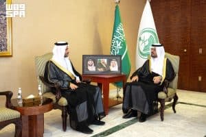 نائب امير مكة يستقبل الرئيس التنفيذي للهيئة الملكية لمدينة مكة والمشاعر المقدسة