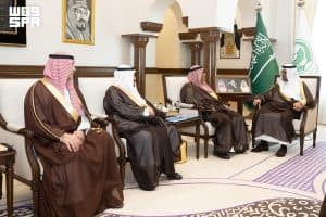 نائب أمير مكة يستقبل الرئيس التنفيذي للمركز الوطني للأرصاد