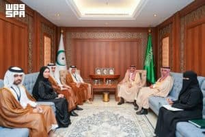 نائب وزير الخارجية يلتقي وزير الدولة للشؤون الخارجية بدولة قطر