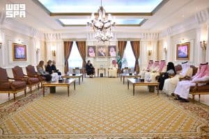 محافظ جدة يستقبل وزيرة العدل والشؤون الرقمية بجمهورية إستونيا