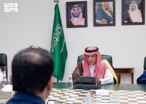 وزير الدولة للشؤون الخارجية يستقبل وزير الدولة البريطاني
