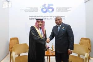 نائب وزير الخارجية يلتقي وزير خارجية غانا