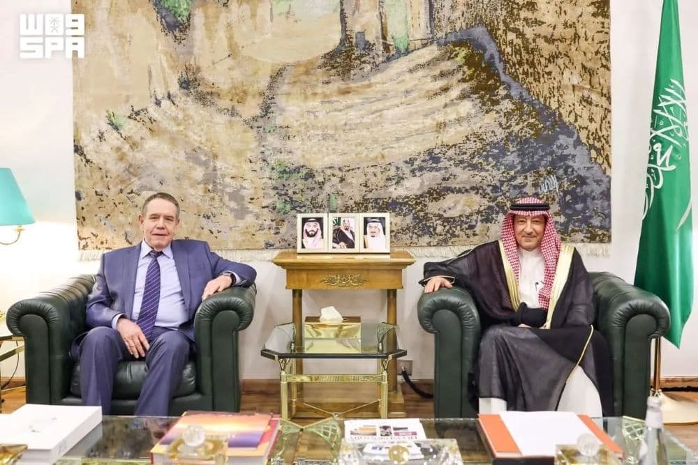 نائب وزير الخارجية يستقبل سفير روسيا لدى المملكة