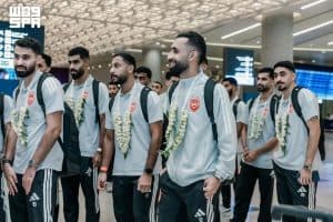 وصول المنتخب البحريني إلى جدة للمشاركة في كأس الخليج 27