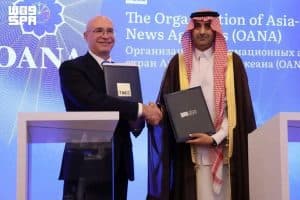 “واس” توقّع مشروع مذكرة تفاهم مع وكالة الأنباء الروسية “تاس”