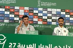 مدربا الكويت والعراق يؤكدان جاهزيتهما لمواجهتهما بالجولة الثانية بدور المجموعات بـ”خليجي 27″