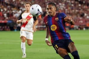 برشلونة يكتسح ضيفه رايو فايكانو بخماسية