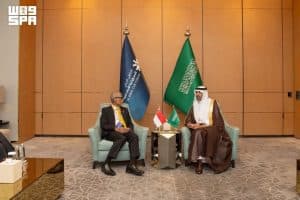 الراجحي يلتقي الوزير السنغافوري للتنمية الاجتماعية والأسرية