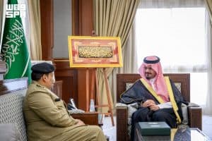 اطلع على تقريرها السنوي لعام 1447هـ.. أمير المدينة المنورة يستقبل قائد قوة أمن المنشآت بالمنطقة