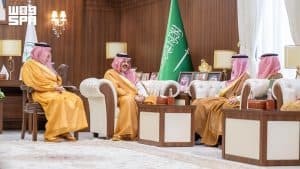 أمير حائل يستقبل مساعد وزير التجارة