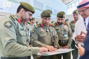 اللواء الدكتور صالح المربع يقف على جاهزية منصات الجوازات في صالة (4) بمطار الملك عبدالعزيز الدولي بجدة