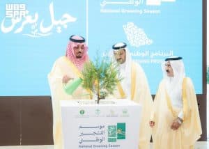نائب أمير الباحة يدشّن موسم التشجير الوطني لعام 2026م