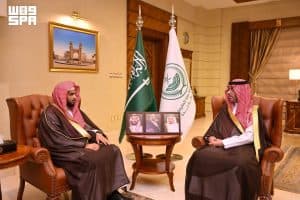 اطلع على أبرز أعمالها خلال الفترة الماضية.. محافظ جدة يستقبل رئيس المحكمة العمالية بالمحافظة