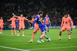 سان جيرمان يفوز على برشلونة برباعية في أبطال أوروبا