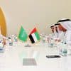الكهموس يبحث مع رئيس ديوان المحاسبة الإماراتي سبل التعاون