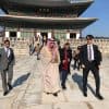 الجبير يزور قصر كيونغ بوك كونغ التاريخي في كوريا الجنوبية
