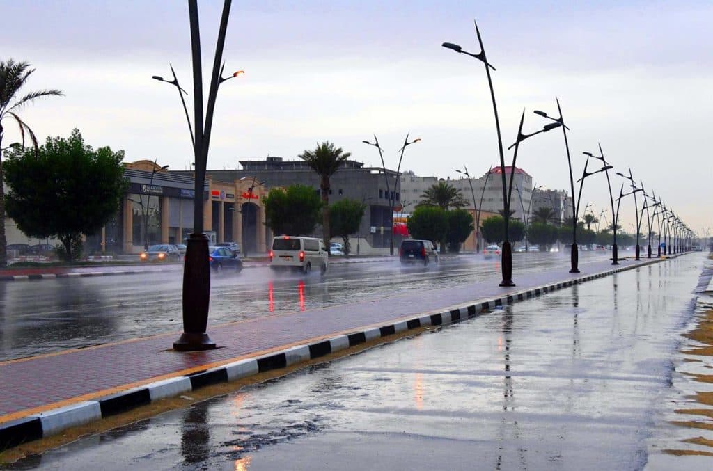 “الشرقية” تراقص المطر
