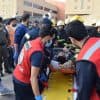 وفاة مواطن ومقيم في انهيار سقف مواقف جامعة المعرفة