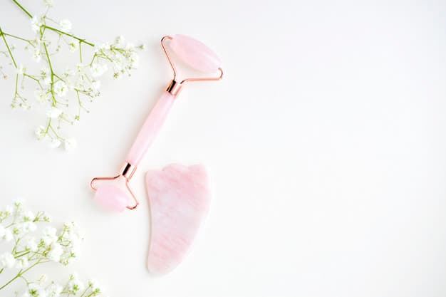 pink-guasha-massage-tool-rose-quartz-jade-roller-skin-care-home-anti-aging-lifting-therapy-top-view-copy-space_103882-75