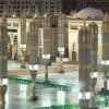 الإنارة تشعّ أضوائها في المسجد النبوي
