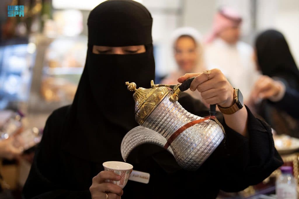 القهوة السعودية في ذاكرة زوَّار معرض الكتاب