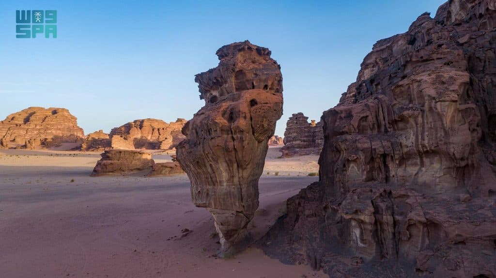 تبوك تستأثر بمعالم فريدة من التنوع الجيولوجي
