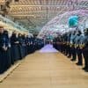المرأة السعودية تشارك بجناح وزارة الداخلية في معرض الدفاع العالمي