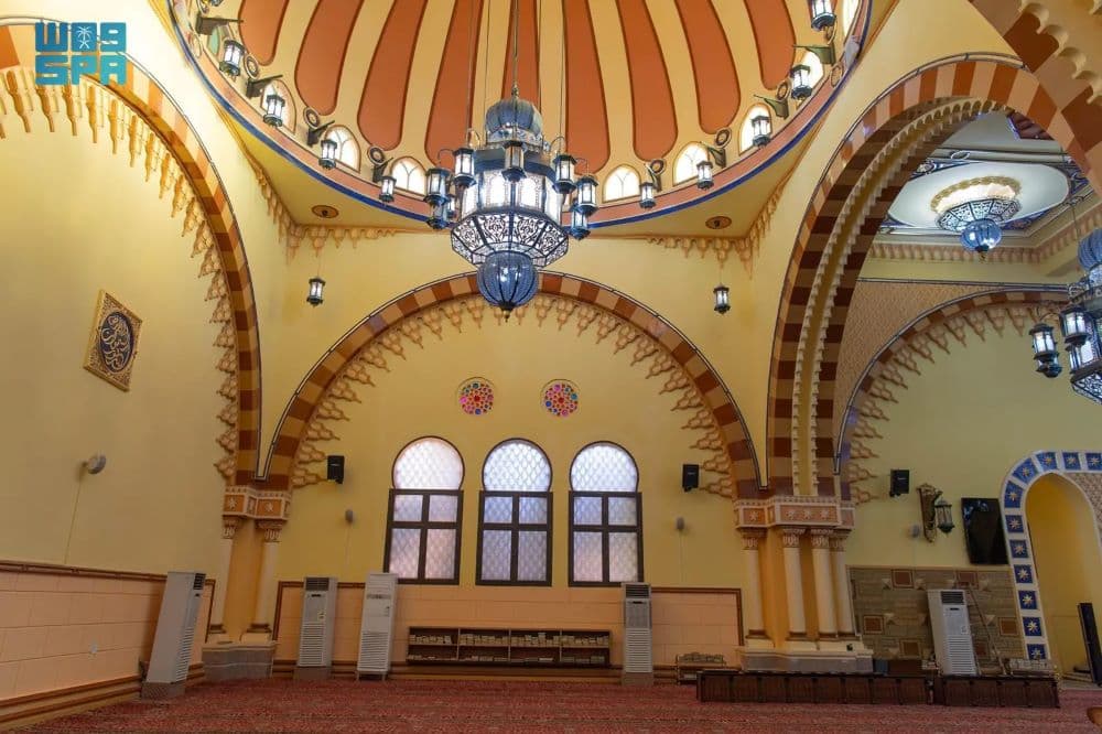 جامع الأمير عبدالله بن مساعد.. أهم المعالم العمرانية الإسلامية بعرعر