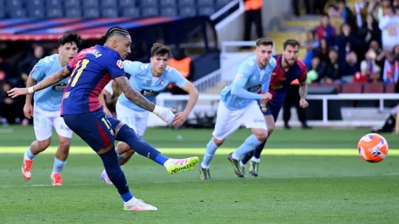 برشلونة يبتعد بصدارة الدوري الإسباني بعد فوزه على سيلتا فيجو